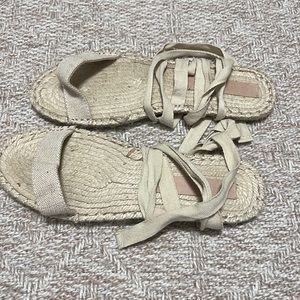 ASOS ankle tie sandal